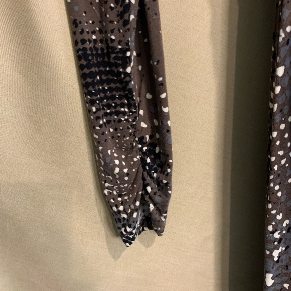 Cabi Long Sleeve Dot Wrap Dress | Size Small - Picture 12 of 13